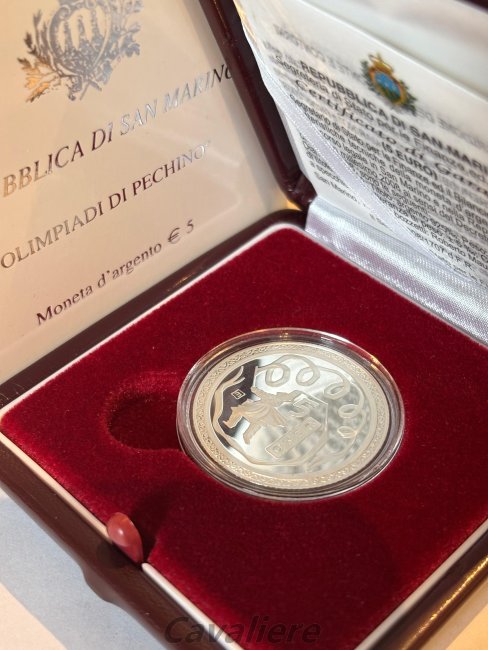 San Marino
5 Euro Ag 2008 ... 