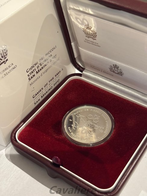 San Marino
5 Euro Ag Proof ... 