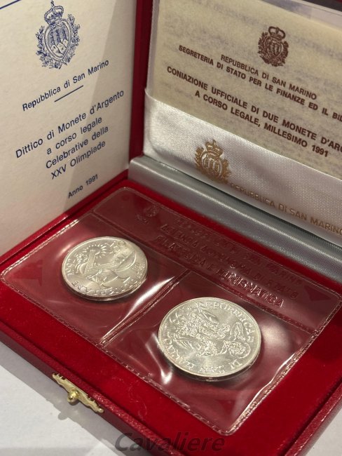 San Marino
500 + 1000 Lire ... 