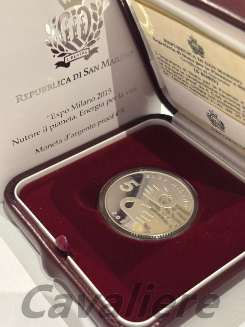 San Marino
5 Euro 2015 Ag ... 