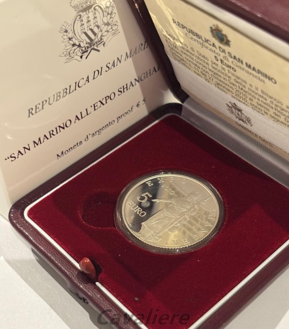 San Marino
5 Euro Ag 2010
San ... 