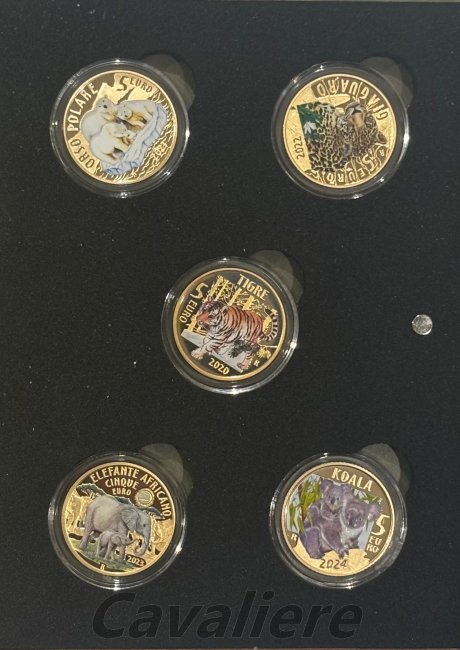 Italia
5 Euro Cu
Serie completa ... 