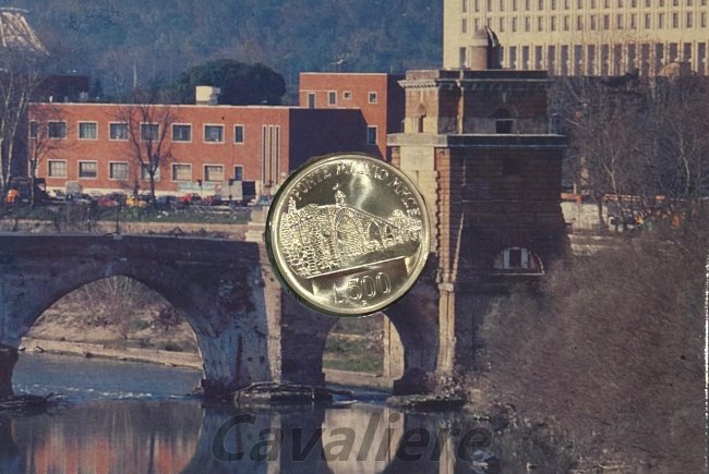 Repubblica Italiana
500 Lire Ag ... 