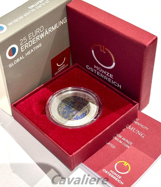 Austria
25 Euro Ag/Nb ... 