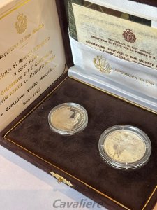 San Marino
500 + 1000 Lire Ag ... 