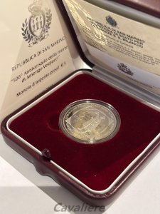 San Marino
5 Euro Ag 2012
500&deg; ... 