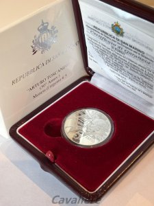 San Marino
5 Euro Ag 2007
Arturo ... 