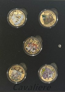 Italia
5 Euro Cu
Serie completa Mondo ... 