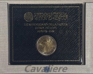 Vaticano
2 Euro 2022&nbsp;
125&deg; ... 